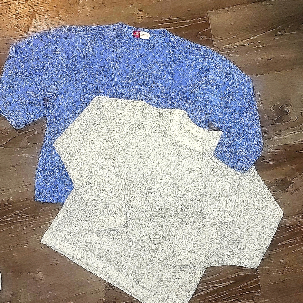 2 Fall sweaters! Sz L